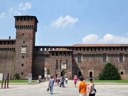Castello Sforzesco, cortile